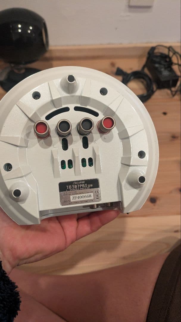 訳有　ECLIPSE TD307　スピーカー　イクリプス　　TD307PA2