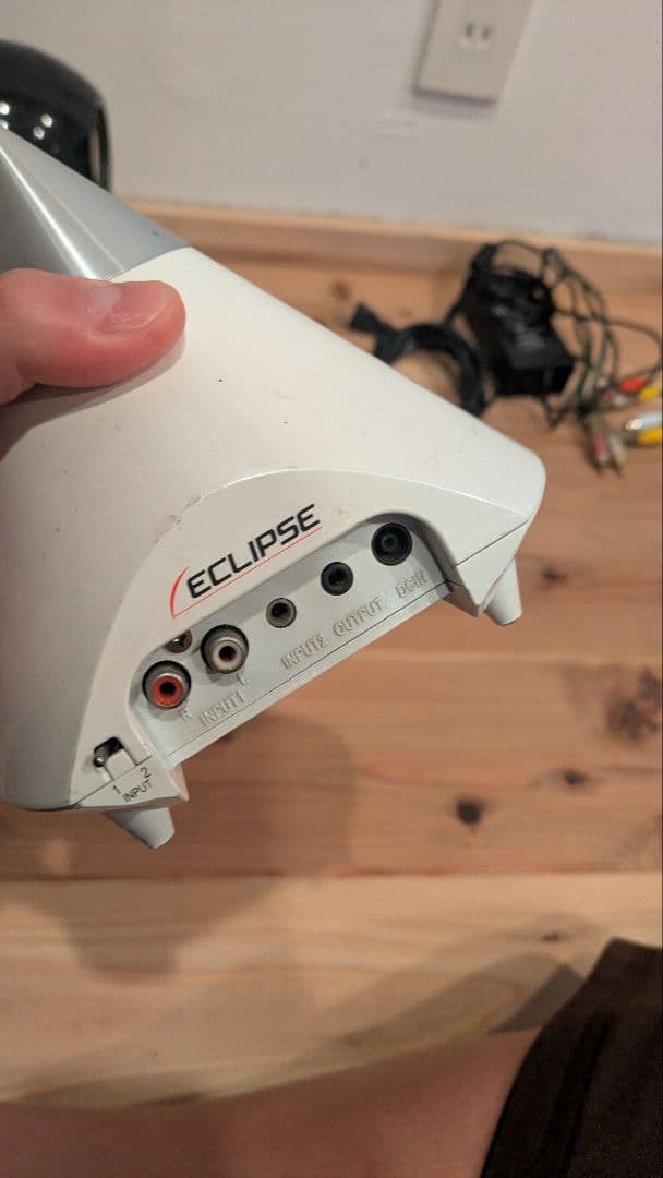 訳有　ECLIPSE TD307　スピーカー　イクリプス　　TD307PA2