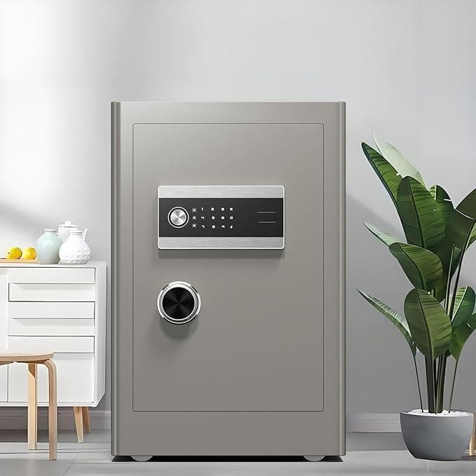 金庫 家庭用,2時間 耐火 32奥行き x 38幅 x 45高さ cm