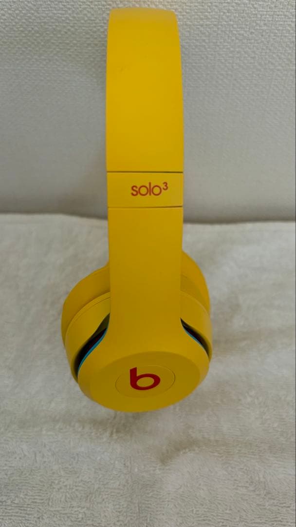【廃盤モデル】Beats Solo3 Wireless ヘッドホンクラブイエロー