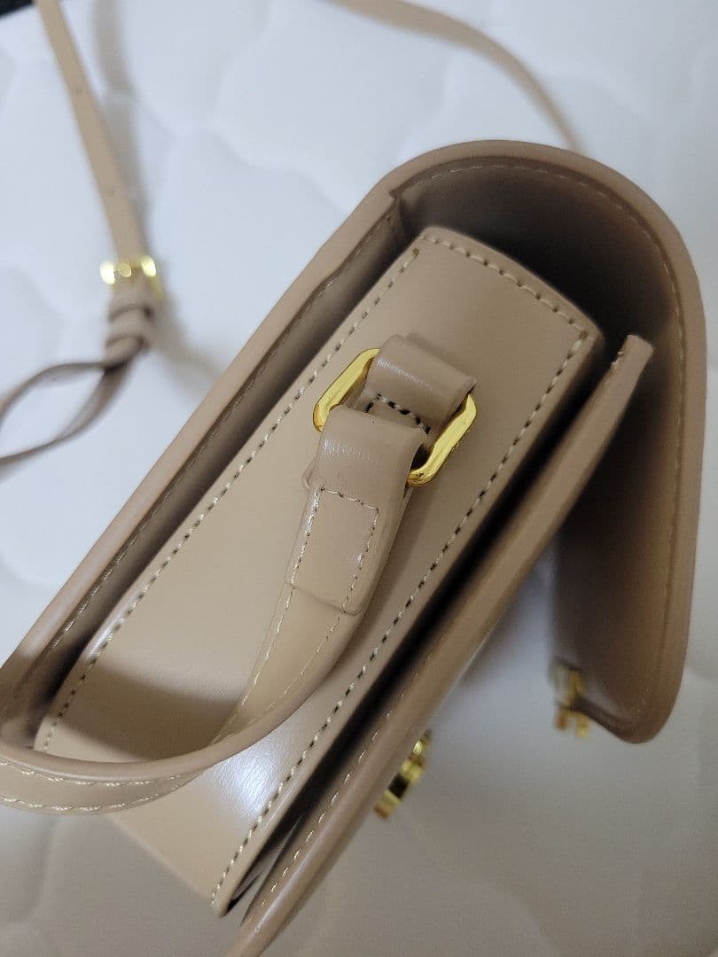 CELINE セリーヌ ベージュ ショルダーバッグ