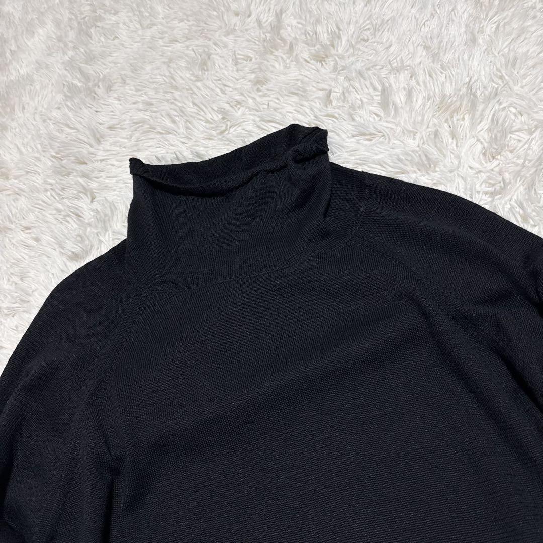【24SS！】 極美品✨ マーガレットハウエル ウールリネンロールネックニット