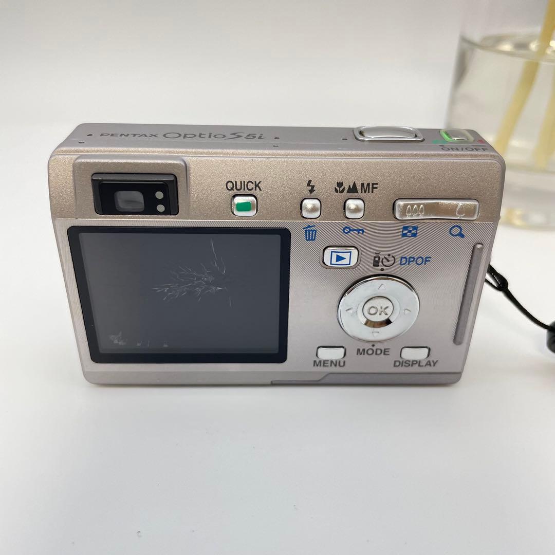 訳有特価✨PENTAX Optio s5i✨動作確認済 スマホ転送OK 可愛い♪