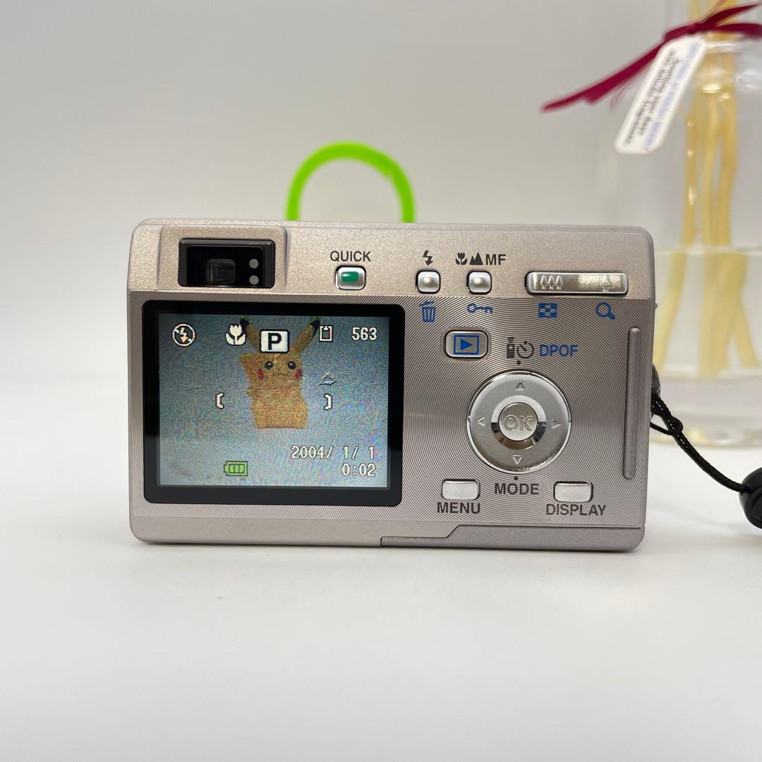 訳有特価✨PENTAX Optio s5i✨動作確認済 スマホ転送OK 可愛い♪