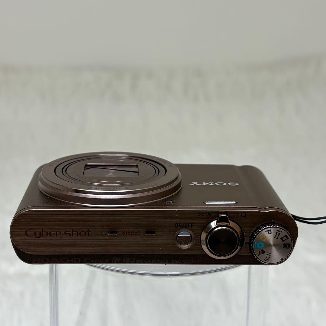 SONY カメラ　DSC-WX300 充電器　ブラウン　コンデジ　動作品