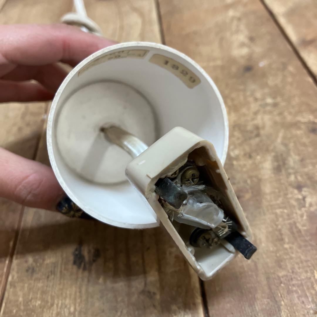 D-2 ⑤ 昭和レトロ フリル型 ガラスシェード ペンダントライト シーリング