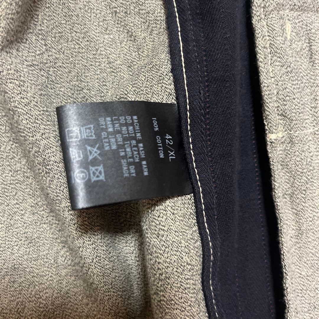 日本製【新品タグ付き】トロフィークロージング ストライプジレベスト42