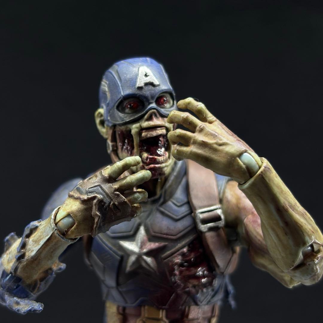 サ*認様 マーベルレジェンド　マーベルゾンビーズ　キャプテンアメリカ