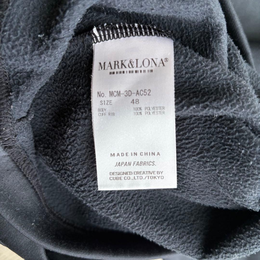 MARK&LONAマーク＆ロナ　CD9-SLMT 片面フリースモックネックシャツ