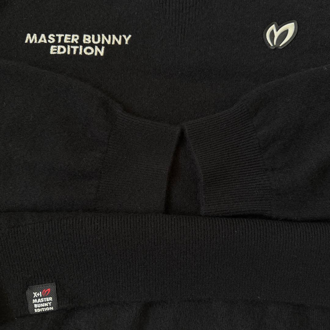 カシミヤ100% マスターバニー　ニット　黒　 L〜XL相当 ブラック　セーター
