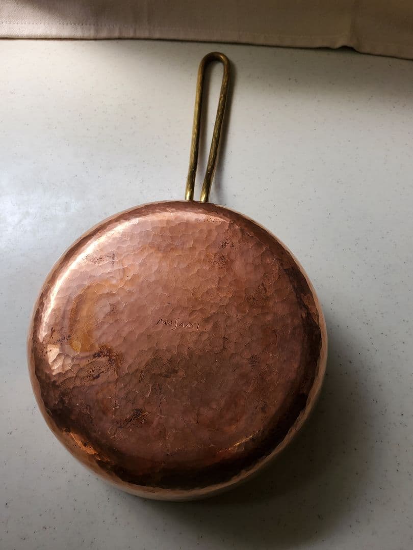 水野正美　片手鍋　銅製