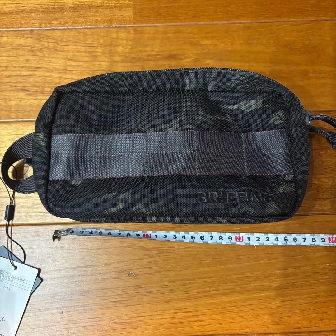 BRIEFING GOLF ポーチ　迷彩
