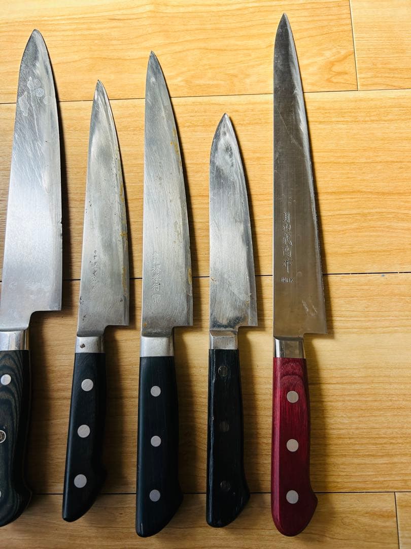 包丁、6点セット