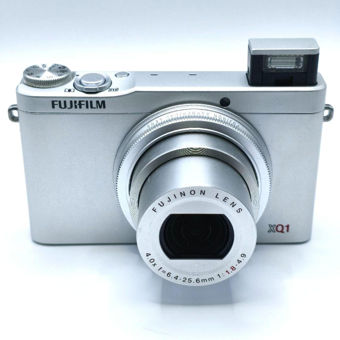 【美品】 FUJIFILM フジフィルム XQ1 元箱付き シルバー 動作OK