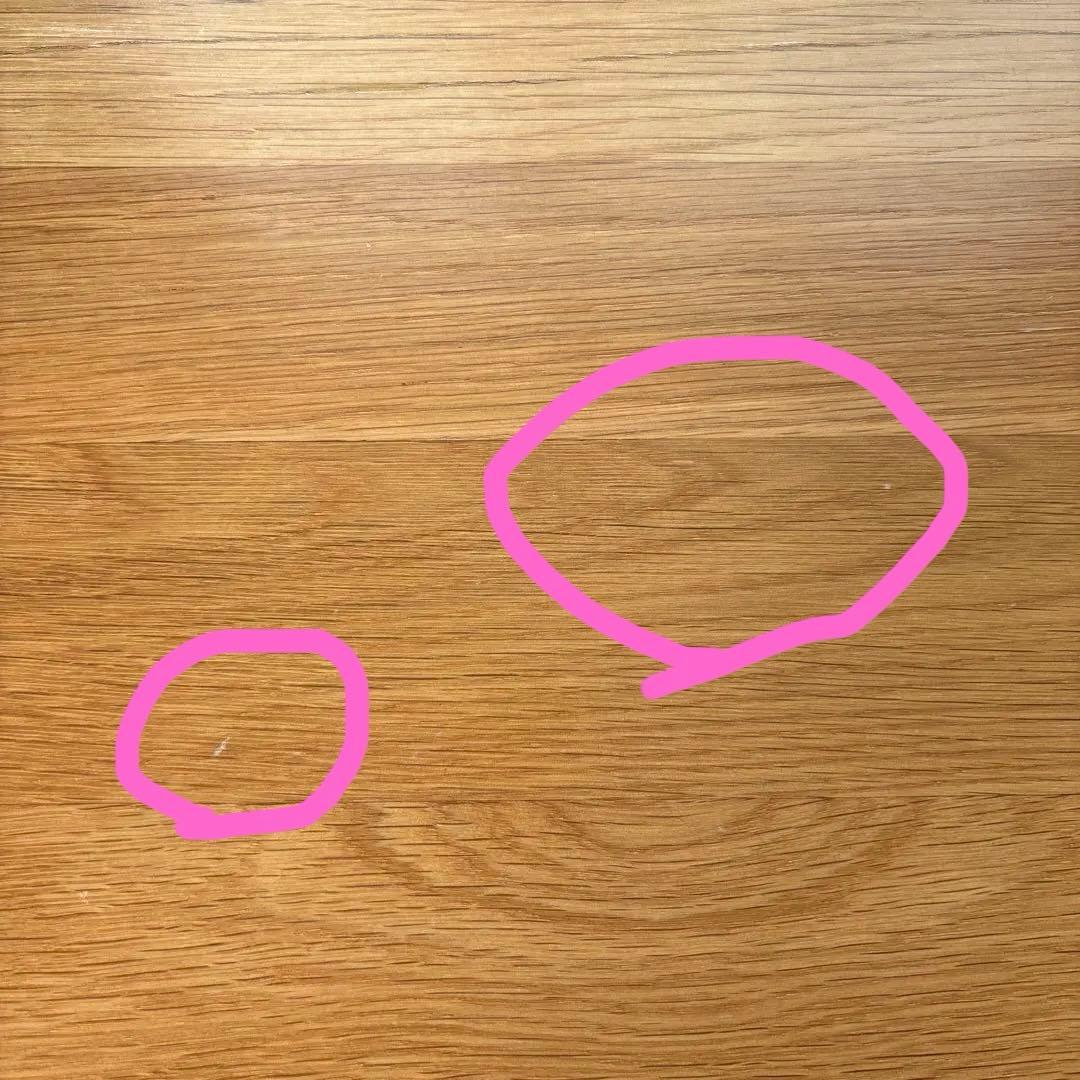 【無印良品】 ローテーブル90×45×35オーク無垢材 引出し付き 廃盤品