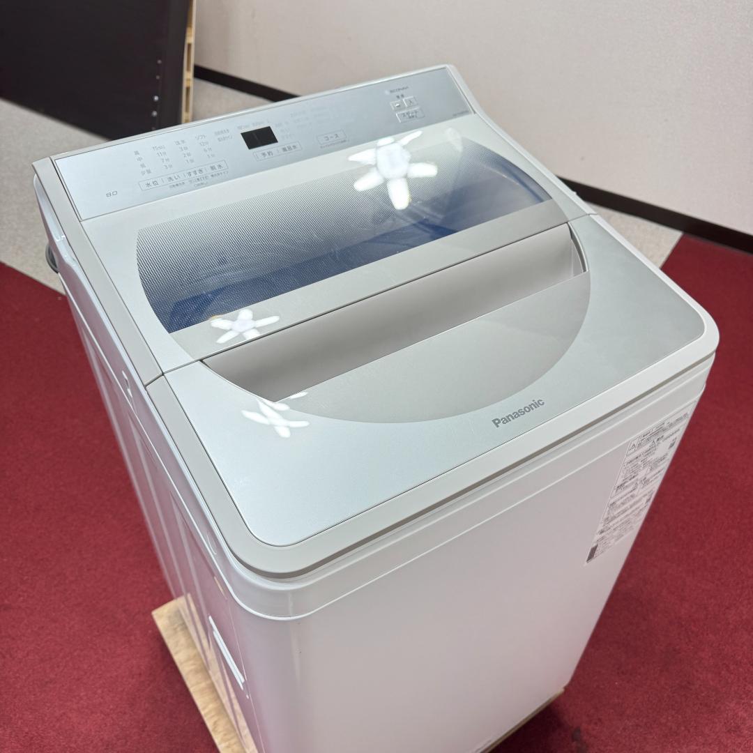 東京23区送料無料　超美品パナソニック8㎏縦型洗濯機2020年製　洗浄/除菌済み