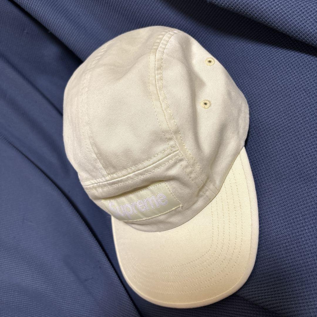 シュプリーム supreme キャンプキャップ　イエロー　ボックスロゴ