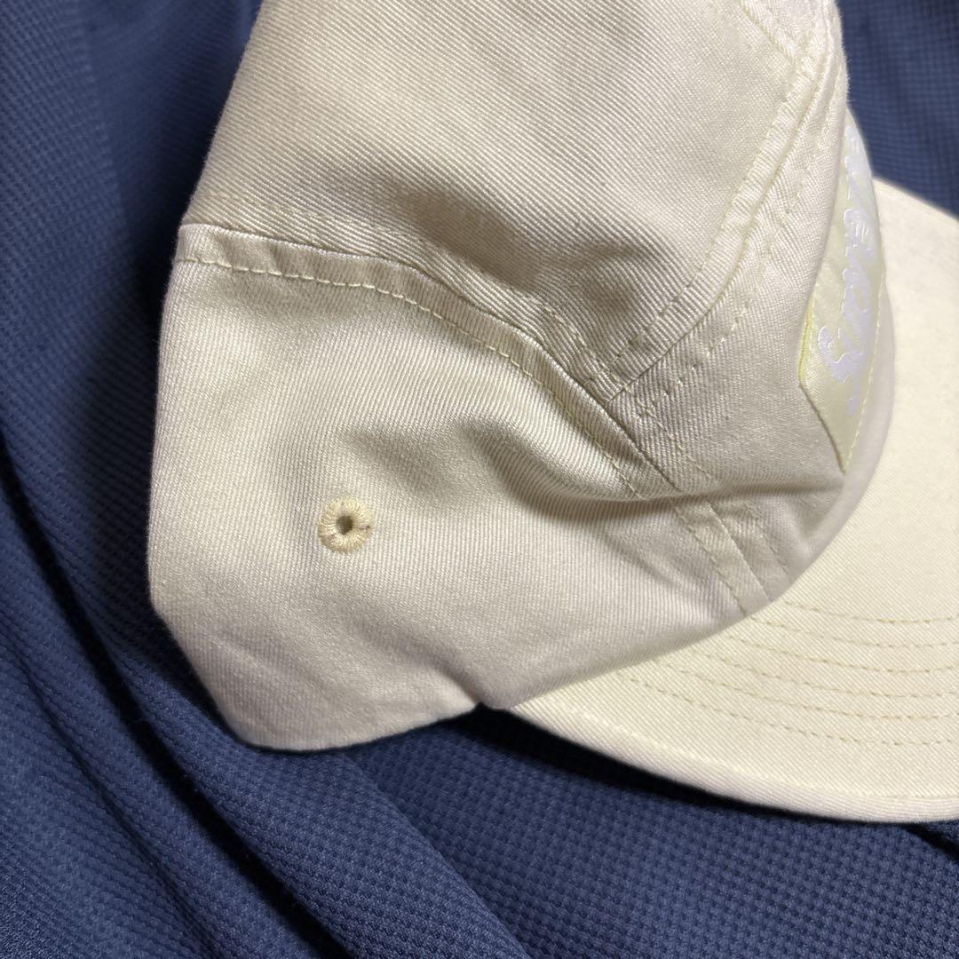 シュプリーム supreme キャンプキャップ　イエロー　ボックスロゴ