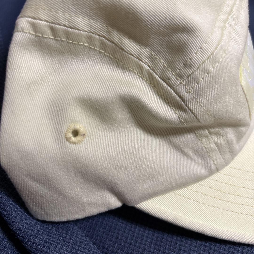 シュプリーム supreme キャンプキャップ　イエロー　ボックスロゴ