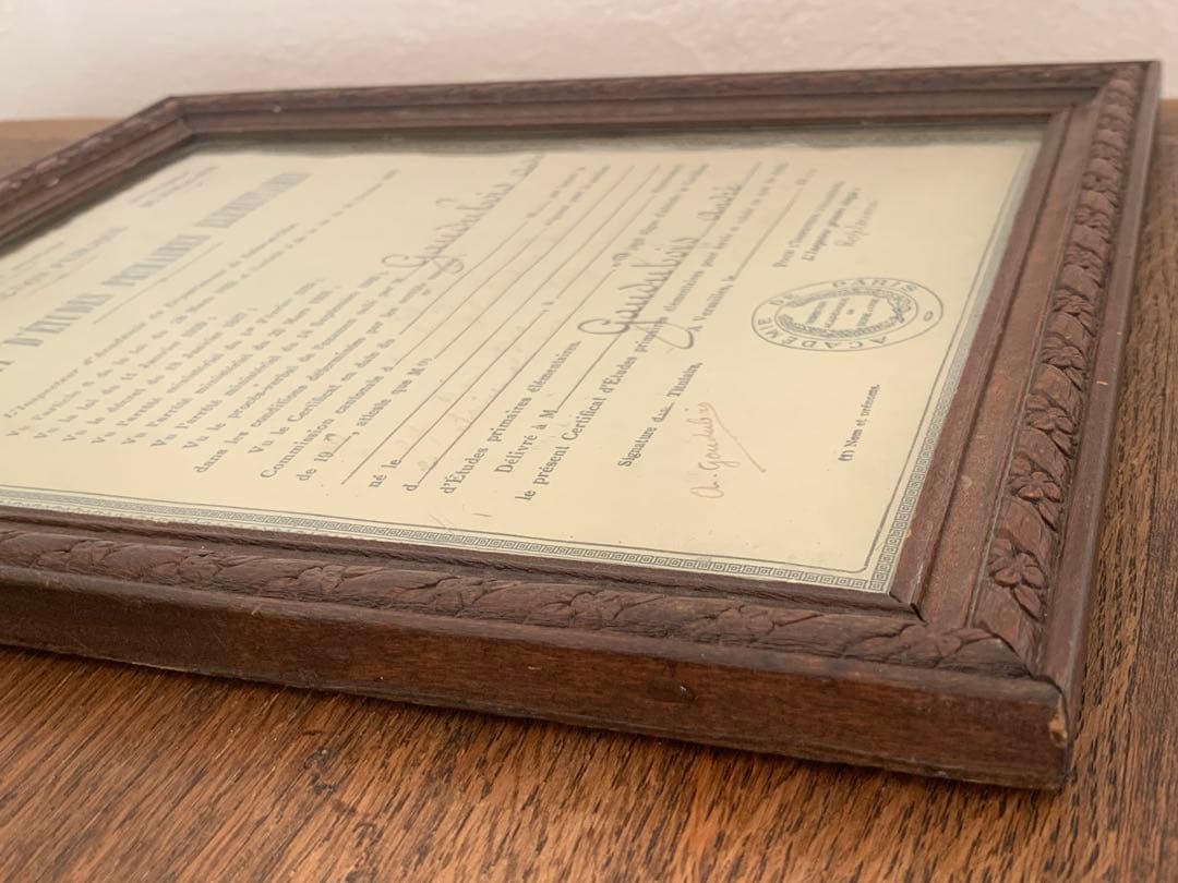 lydie　フレーム　額縁　ブロカント　蚤の市