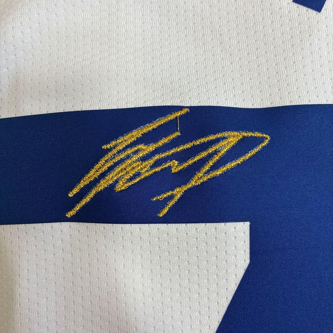 MLB ドジャース 大谷翔平 WSパッジ サイン刺繍 リミテッドユニフォーム L