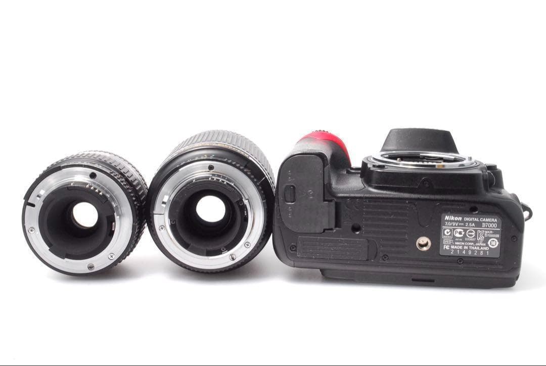 ✨高速連写✨Nikon D7000 ニコン✨ダブルレンズ✨かんたん操作の一眼レフ