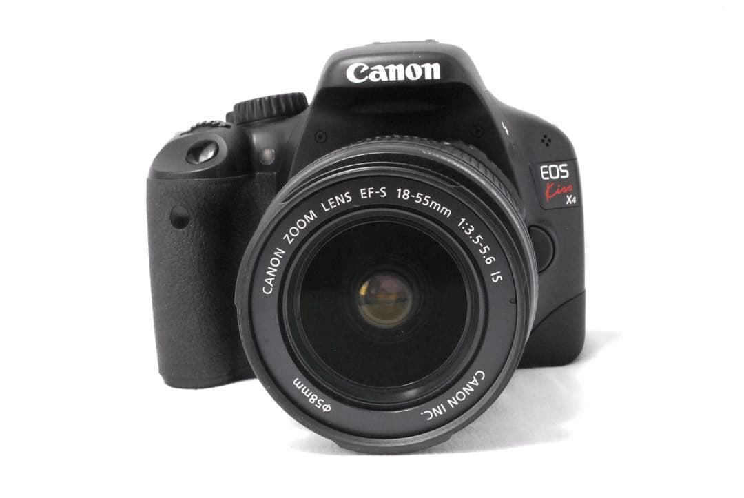 美品✨バッテリー2個付✨手ぶれ補正機能付き✨Canon EOS Kiss X4