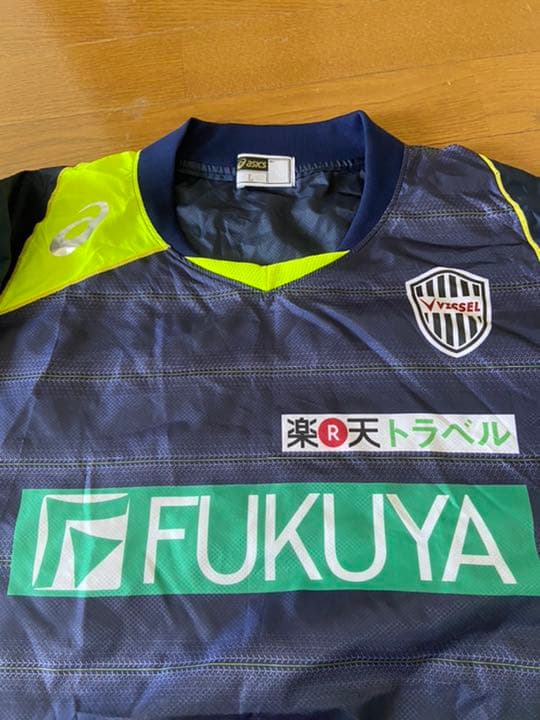 ヴィッセル神戸　ピステ　練習着　asics アシックス　Lサイズ　長袖