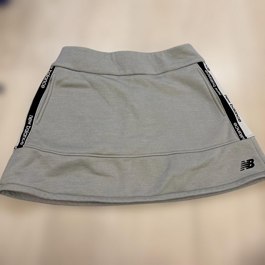 ニューバランス スカート レディース ゴルフウェア グレー