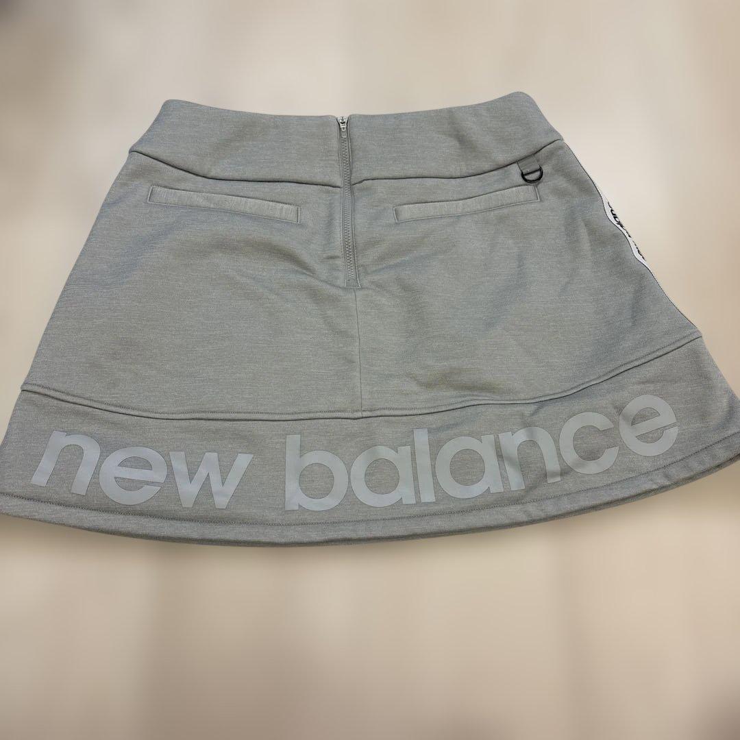 ニューバランス スカート レディース ゴルフウェア グレー