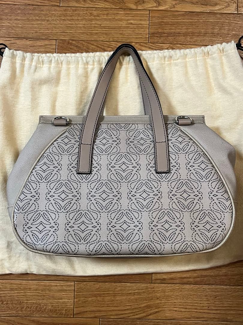 ロエベ　2way ハンドバッグ　ショルダーバッグ