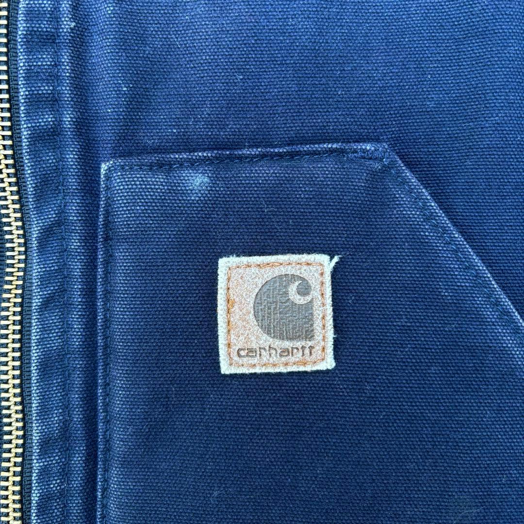 や*ん様 Carhartt カーハートダックベストデトロイトV02MDT Siz