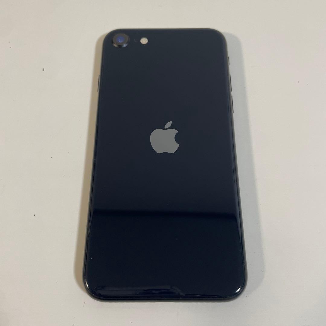 動作確認済Apple iPhone SE 128GBミッドナイト 箱付き