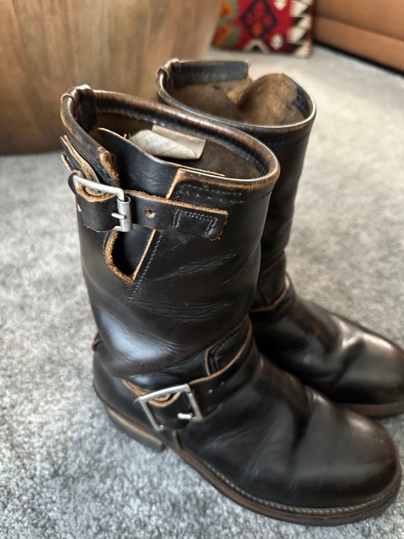 【RED WING】PT91 エンジニアブーツ　Made in U.S.A 茶芯