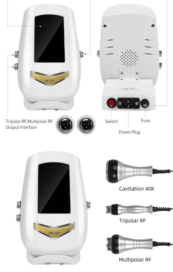 家庭用　業務用　キャビテーションマシン　40Khz　エステ