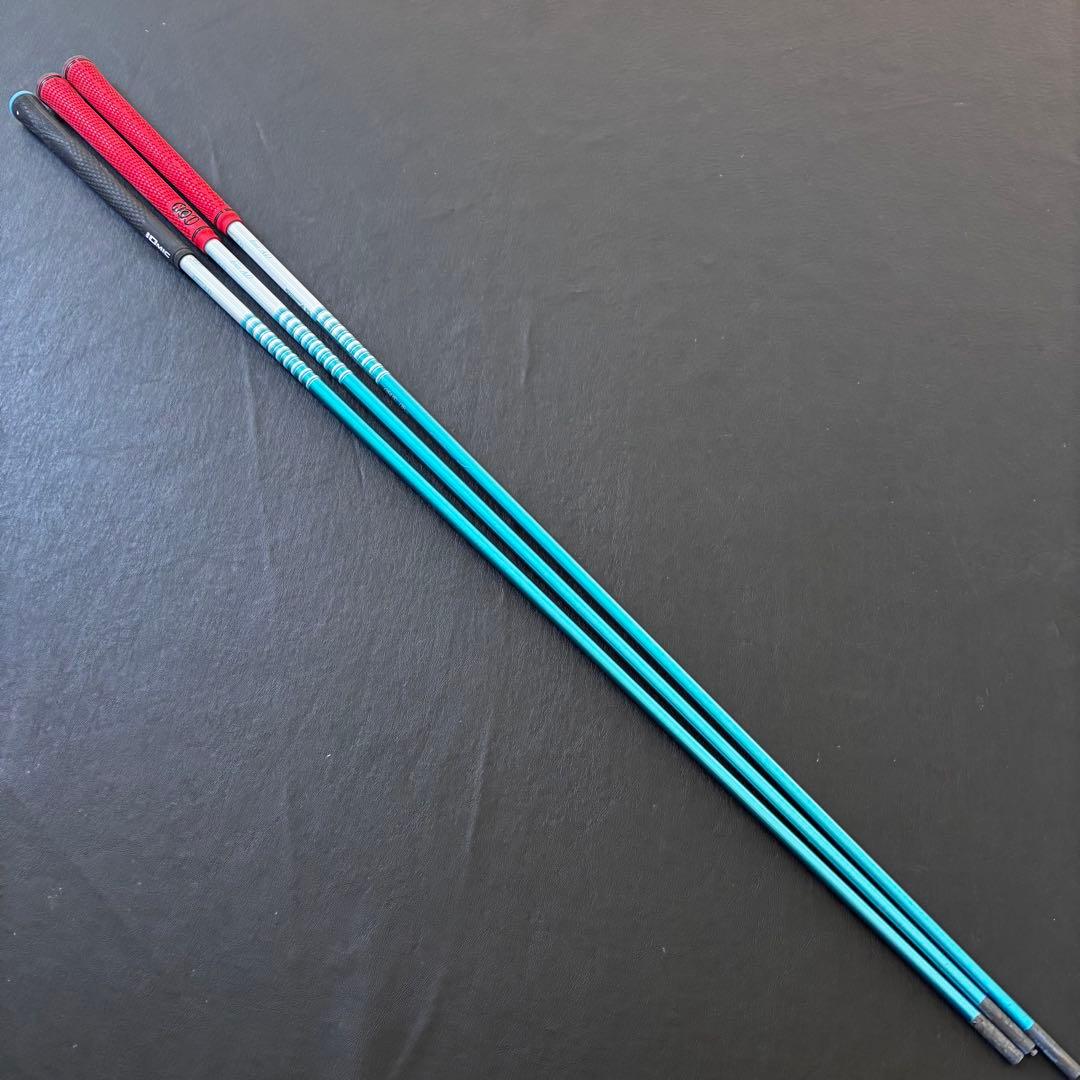 未使用に近いゴルフクラブシャフトTOURツアーAD GP6S 6X　3本セット