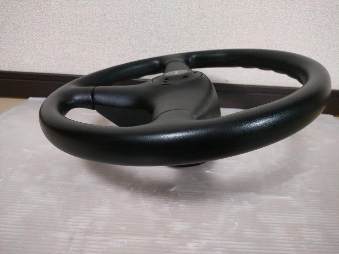 美品 モモステアリング/MOMO 36cm/36φ ホーン付き