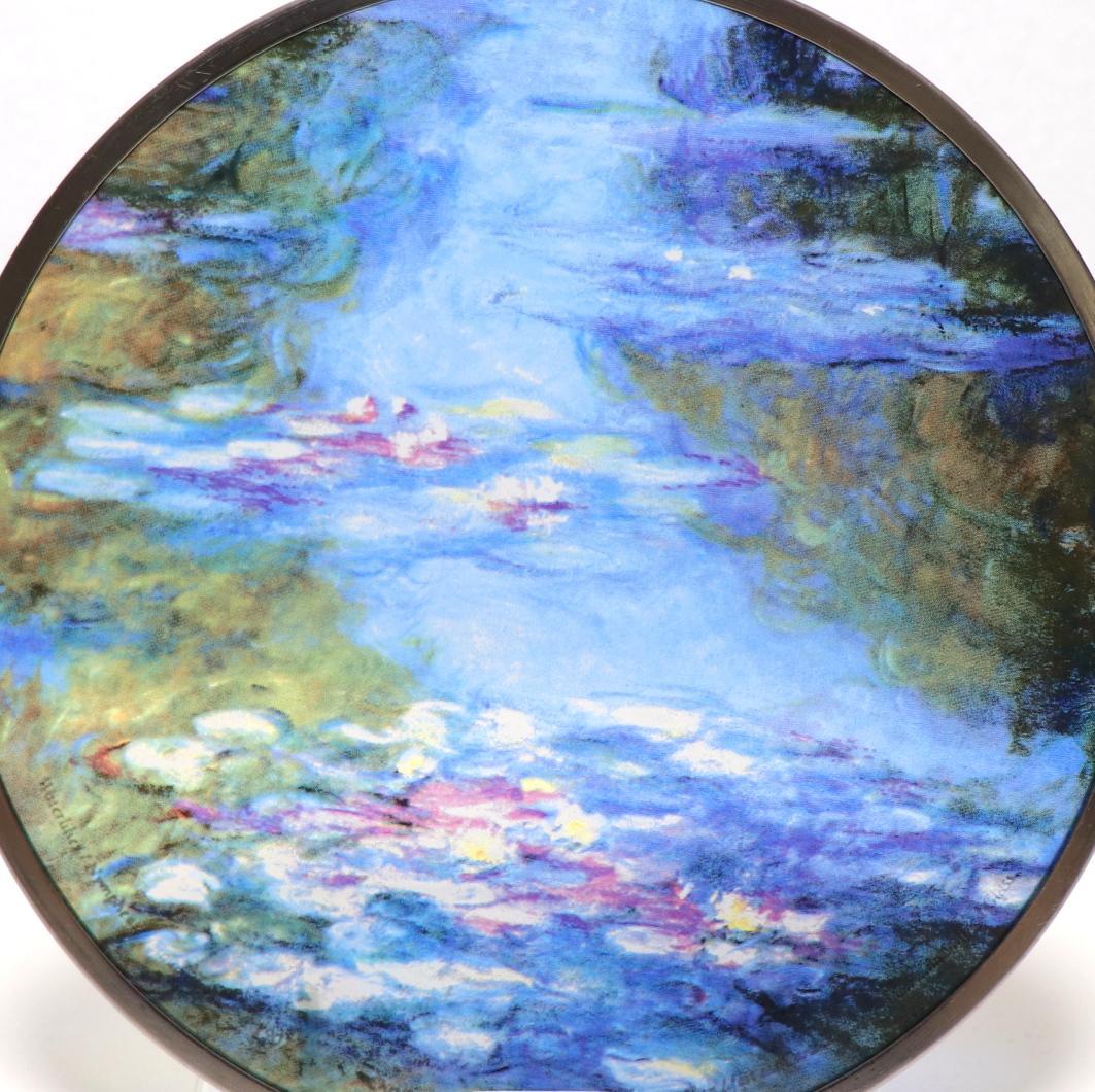 クロード・モネ 睡蓮 1907 ヴィンテージ ステンドグラス カナダ トロント