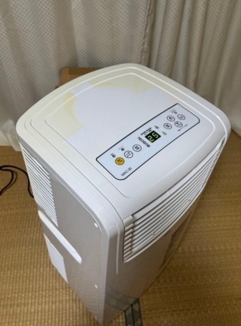 キューセール中！ナカトミ　ポータブルクーラー ホワイト　値下げ交渉可！