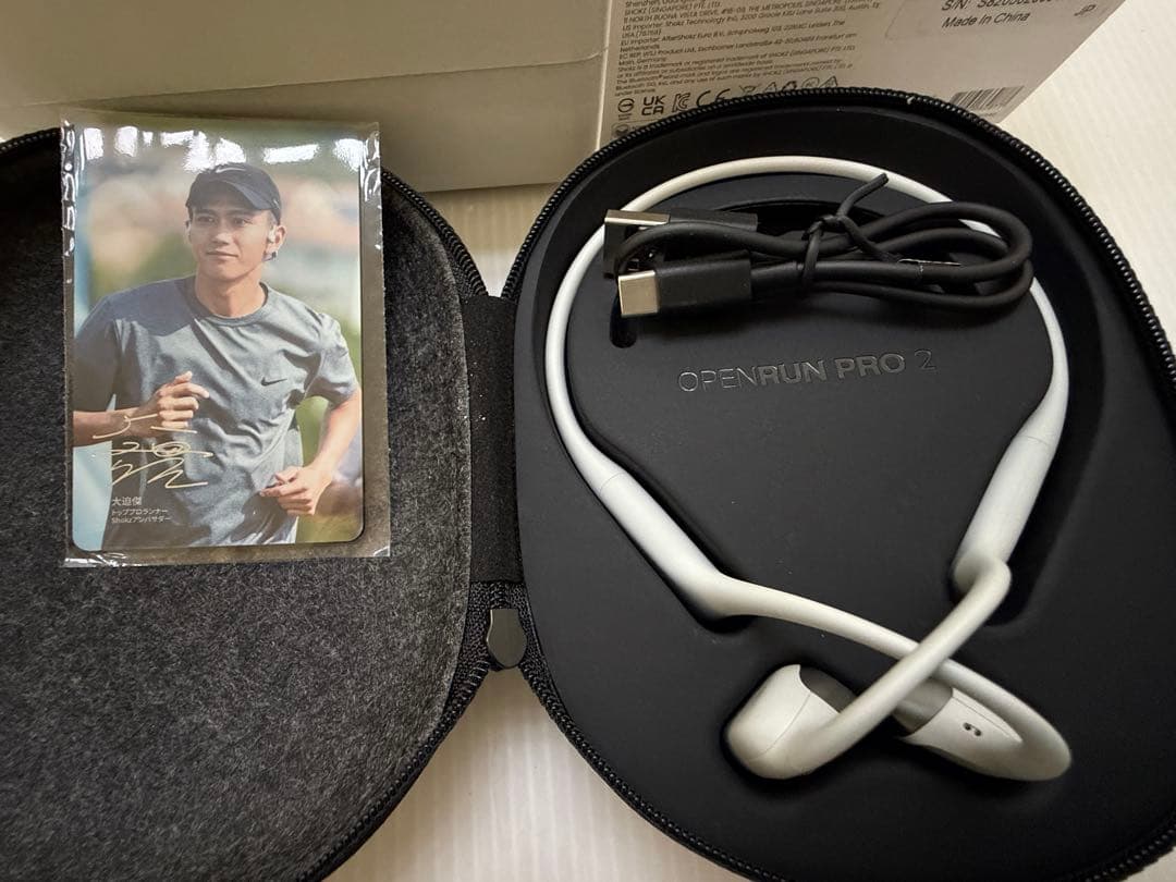 Shokz OpenRun Pro 2 骨伝導イヤホン ワイヤレスS