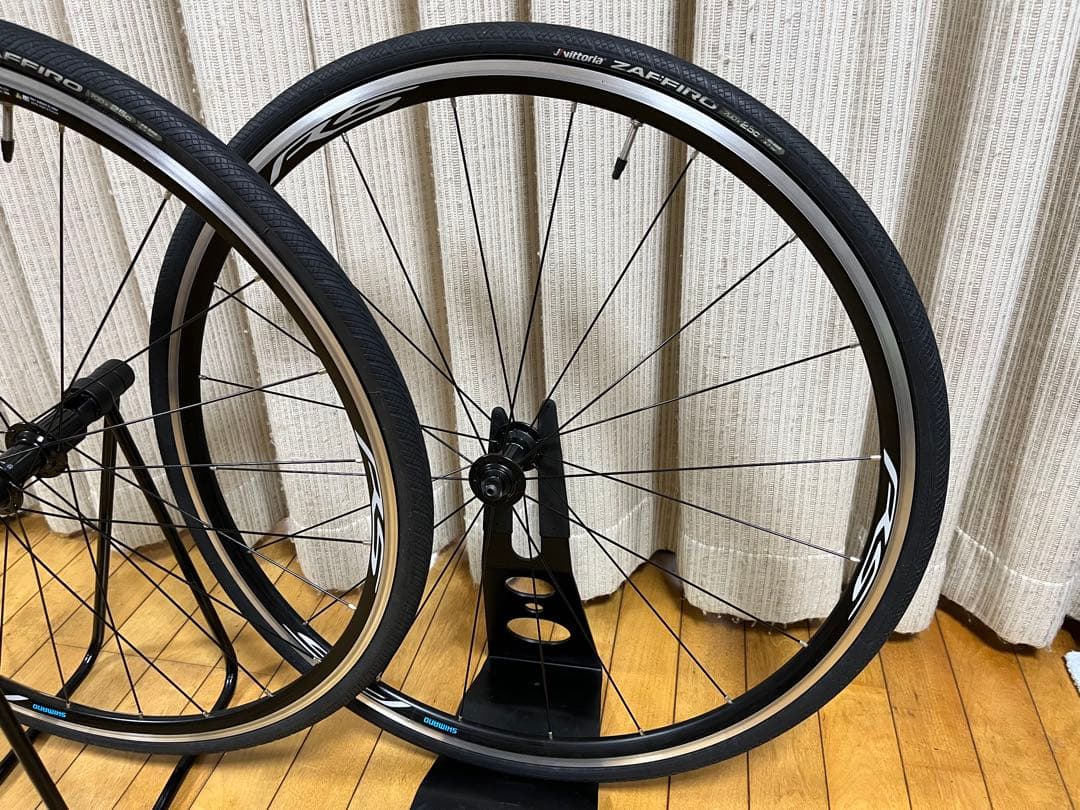 ★早い者勝ち！中古超美品！シマノWH-100RS前後+ザッフィーロ