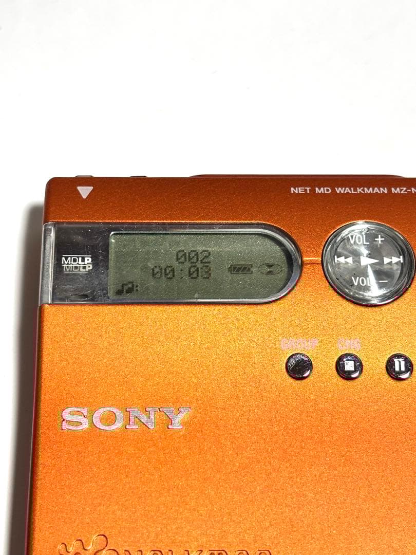 SONY MDレコーダー MZ-N910 動作品