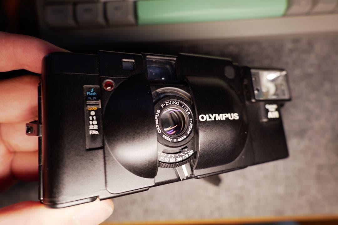 OLYMPUS XA フィルムカメラ A11フラッシュ付き