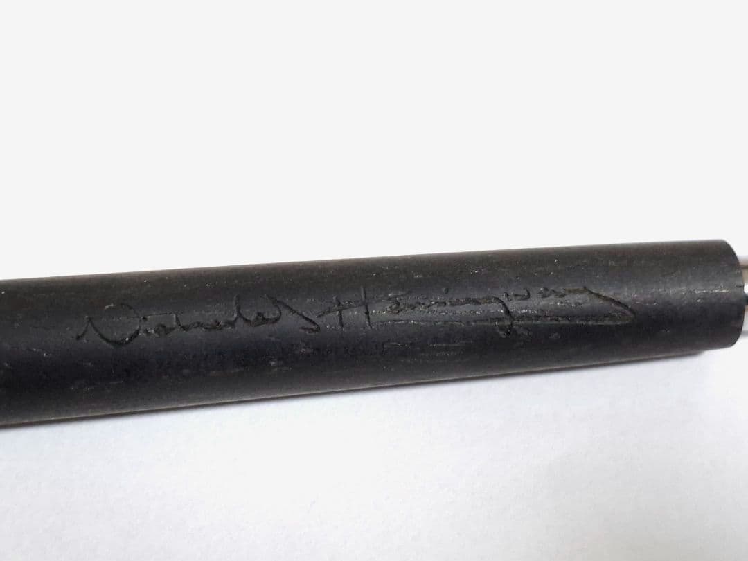 ほぼ未使用　ニコラス・ヘミングウェイ 2㎜　芯ホルダー　黒檀　エボニー　ケース付