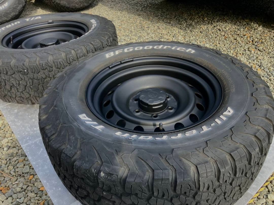 FJクルーザー 純正スチールホイールBFGoodrich All-Terrain