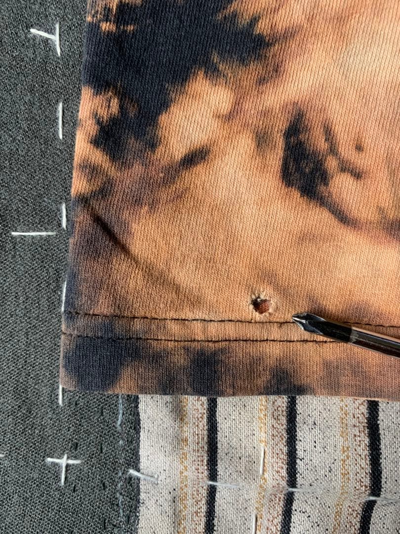 00s powell リッパー vtg Tシャツ タイダイ パウエル 覗き