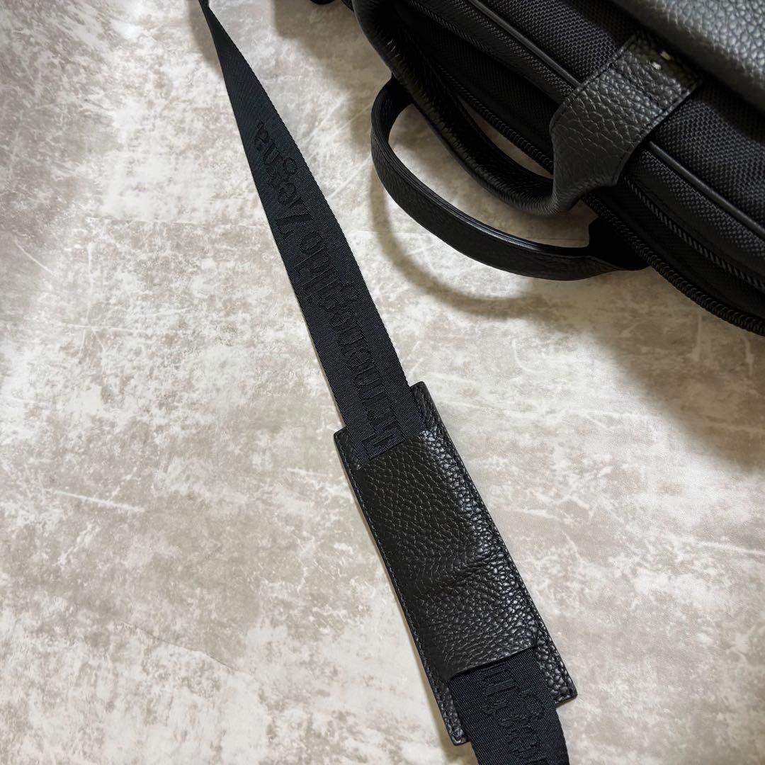 I36 エルメネジルドゼニア　ビジネスバッグ　ブリーフケース　2way 黒