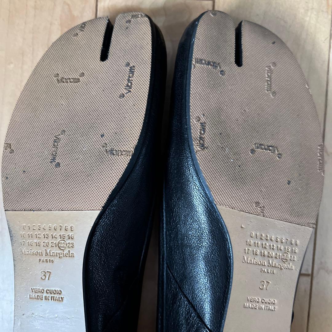 黒足袋バレエシューズ【MaisonMargiela】サイズ23.5〜24cm