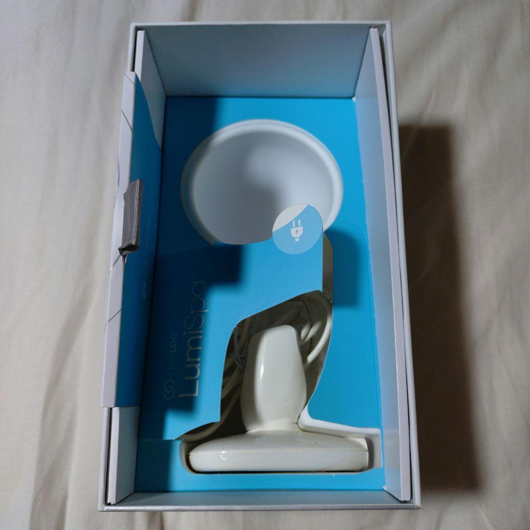 Nu Skin LumiSpa 美顔器 ホワイト 専用スタンド付き