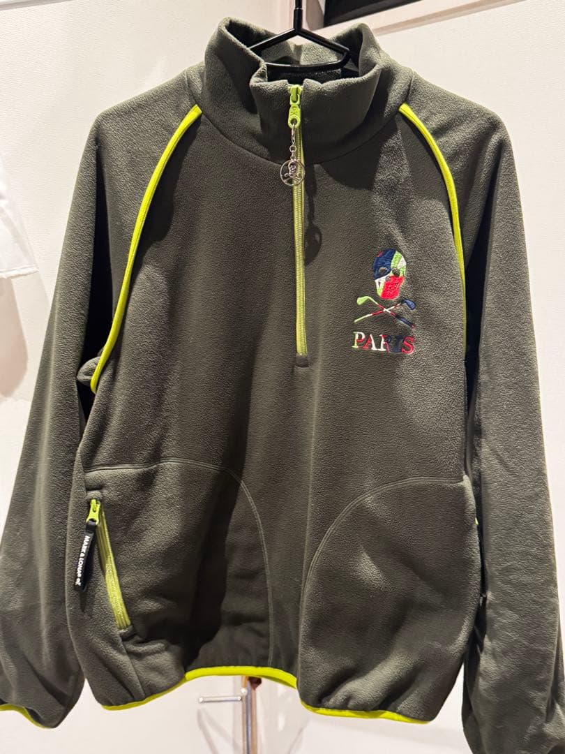 極美品！　MARK & LONA メンズフリース　カーキ　46サイズ